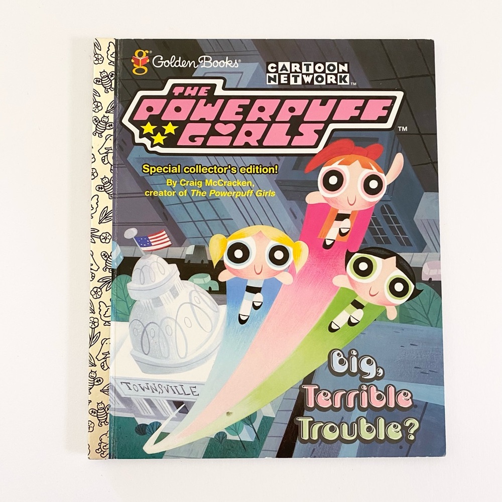 The Powerpuff Girls “Big, Terrible Trouble?” Book by Craig McCracken